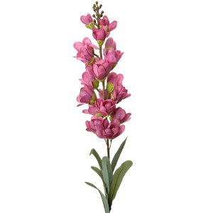 Clayre & Eef 5PL0103 Dekoration Zweig mit Blumen 10x7x95 cm