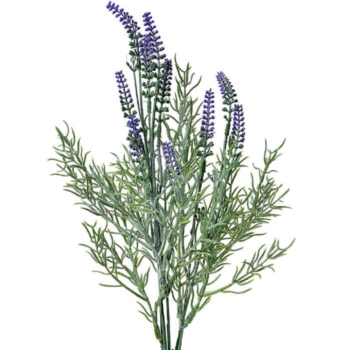 Clayre & Eef 6PL0289 Kunstblume Lavendel 8x6x48 cm