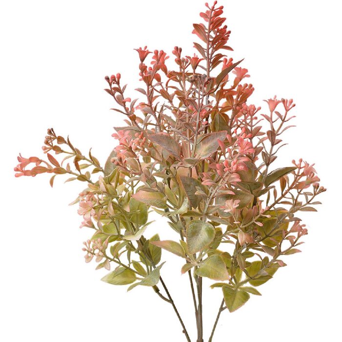 Clayre & Eef 6PL0295 Decorațiune ramură cu flori 13x10x 42 cm