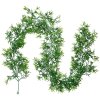 Clayre & Eef 6PL0300 Dekoration Girlande Grün 15x10x180 cm Kunststoff