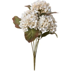 Clayre & Eef 6PL0303 Floare artificială Hortensie alb...