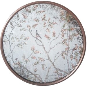 Clayre & Eef 52S315 Spiegel Kupferfarbig Ø...