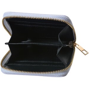 Juleeze JZWA0216 Börse Weiß Grau 11x9 cm Polyurethan Astronaut Rakete