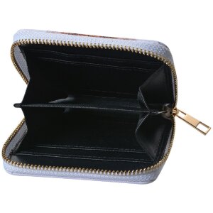 Juleeze JZWA0219 Portofel Alb-Maro PU 11x9 cm