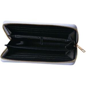 Juleeze JZWA0220 Portofel Alb-Maro 19x10 cm