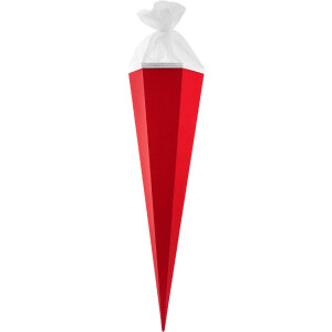 Geantă școlară Goldbuch craft 85 cm hexagonală cu închidere din tul diverse culori