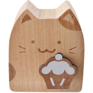 Clayre & Eef 65662 Spieluhr 7x4x8 cm Katze