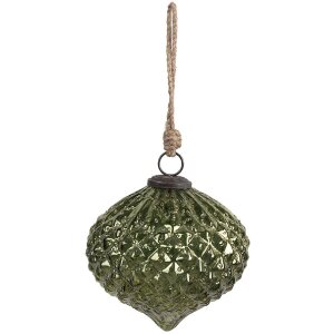 Clayre & Eef 6GL4557M Christbaumkugel Ø 10x10 cm