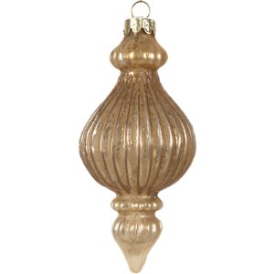 Clayre & Eef 6GL4624 Christbaumkugel Ø 7x14 cm