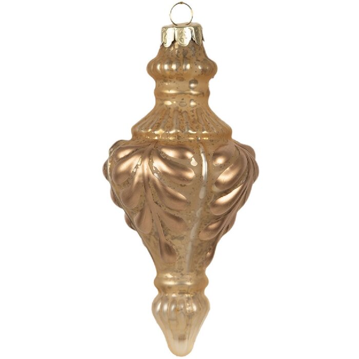 Clayre & Eef 6GL4625 Christbaumkugel Ø 7x14 cm