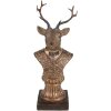 Clayre & Eef 6PR4281 Dekoration Hirsch 10x8x25 cm