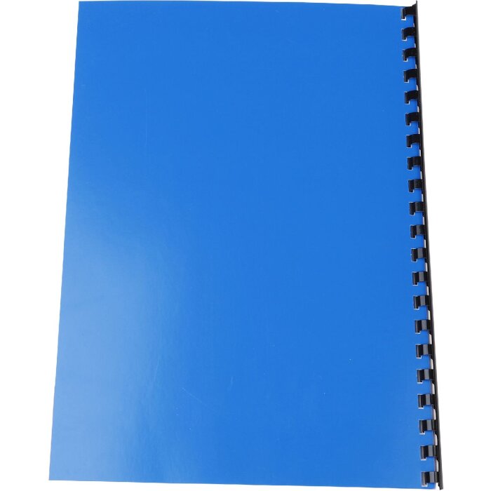 Exacompta 2790C Copertă DIN A4 100 bucăți structură piele albastru 270g/m²
