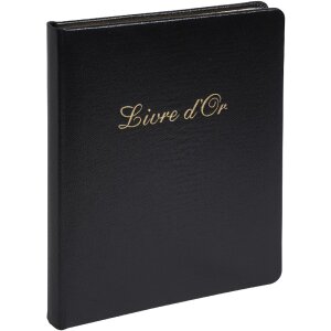 Exacompta 4711E Gästebuch Alpillez schwarz 70 Blatt...