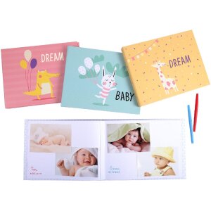 Exacompta 11231E Fotobuch Baby Tiermotiv 30 Seiten...