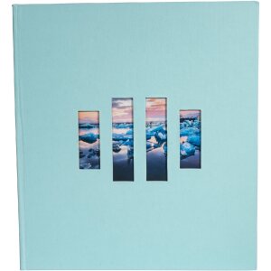 Exacompta Fotoalbum MILANO 29x32cm 60 Seiten Grün