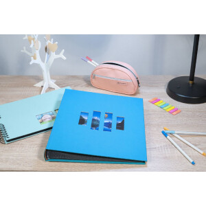 Album foto Exacompta MILANO 29x32 cm 60 pagini albastru