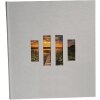 Exacompta Fotoalbum MILANO Grau 29x32 cm 60 schwarze Seiten