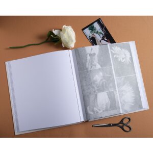 Exacompta album foto 60 pagini 29x32cm fildeș imitație de piele