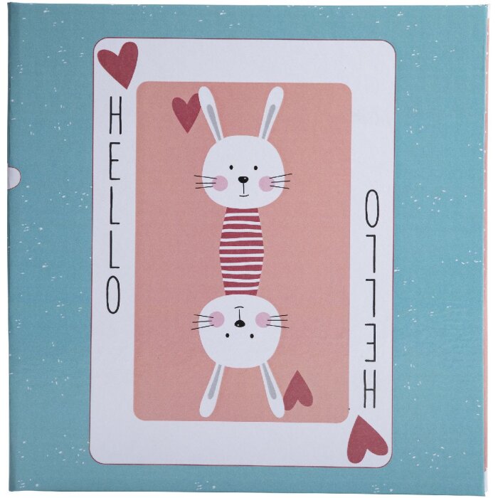 Exacompta 16115E Album Fotografii 25x25 cm Roșu Azur Design Carte de Jocuri Fantasmagorice 30 Pagini