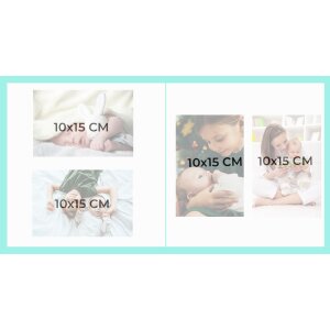 Exacompta 16115E Album Fotografii 25x25 cm Roșu Azur Design Carte de Jocuri Fantasmagorice 30 Pagini