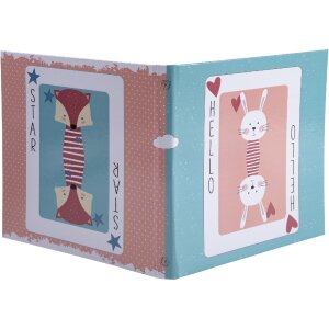 Exacompta 16115E Album Fotografii 25x25 cm Roșu Azur Design Carte de Jocuri Fantasmagorice 30 Pagini