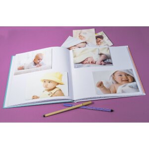 Exacompta 16115E Album Fotografii 25x25 cm Roșu Azur Design Carte de Jocuri Fantasmagorice 30 Pagini