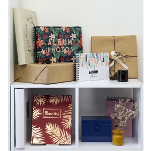 Exacompta album foto 60 pagini alb 29x32cm țară idil motiv