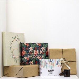 Exacompta album foto 60 pagini alb 29x32cm țară idil motiv