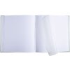 Exacompta 16263E Fotoalbum 60 Seiten Ellipse grau-grün 29x32cm für 300 Fotos