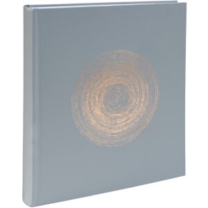 Exacompta Fotoalbum Ellipse Grau 60 Seiten weiß 29x32cm