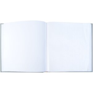 Exacompta Fotoalbum Ellipse Grau 60 Seiten weiß 29x32cm