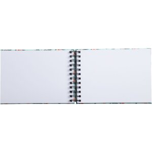 Exacompta 16702E Spiralfotoalbum FLAMINGO Hellblau 23x16 cm 50 weiße Seiten