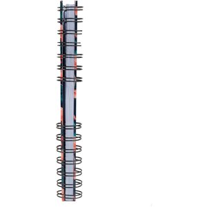 Exacompta 16703E Spiralfotoalbum FLAMINGO 23x16 cm 50 Seiten weiß Nachtblau