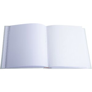 Exacompta 16732E Fotoalbum 60 weiße Seiten Ringflower Design Weiß