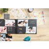 Exacompta 16801E Set Scrapbooking cu album foto 32x22 cm SCRAP ADDICT Negru