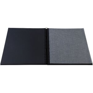 Exacompta 16981E Spiralfotoalbum ARAMY 32x32 cm 60 Seiten Schwarz