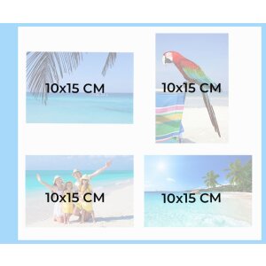 Exacompta 16985E Fotoalbum ARAMY 37x29 cm 40 Seiten Schwarz