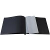 Exacompta 16985E Fotoalbum ARAMY 37x29 cm 40 Seiten Schwarz