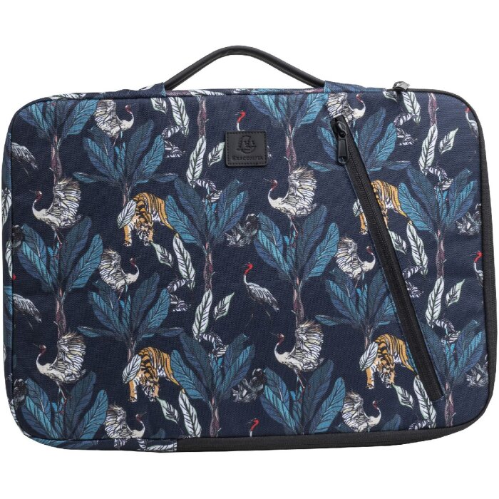 Exacompta 17211E Laptoptasche Sleeve 13-14" Savana-Motiv Recyceltes Polyester