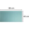Exacompta 29142E Schreibunterlage 40x80 cm PU zweifarbig Tropisch Blaugrün