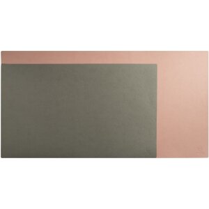 Exacompta 29143E Schreibunterlage 40x80 cm PU zweifarbig Nude Grau