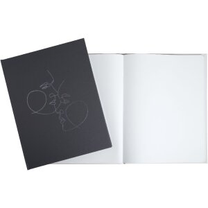 Exacompta 47688E Gästebuch 100 Seiten 27x22cm elfenbeinfarben Schwarz