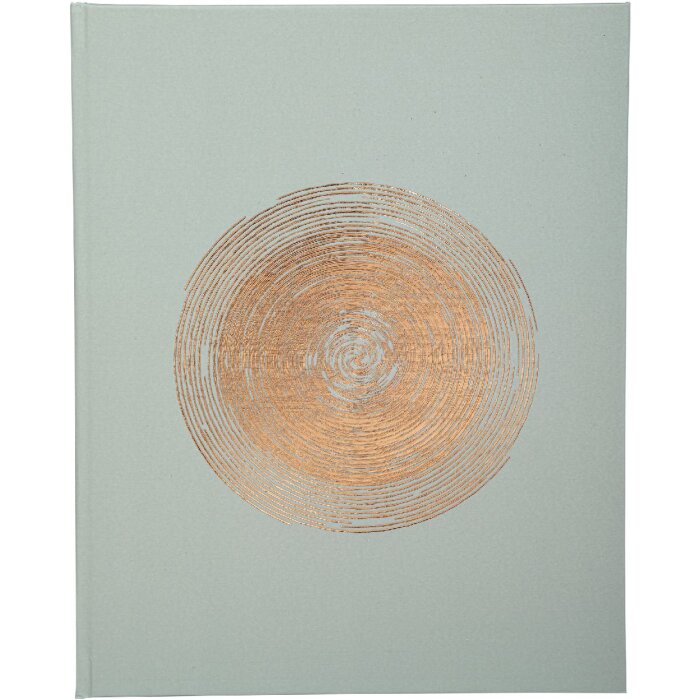 Exacompta 47982E Carte de oaspeți 100 pagini Gold Ellipse Green 27x22cm