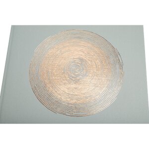 Exacompta 47982E Carte de oaspeți 100 pagini Gold Ellipse Green 27x22cm