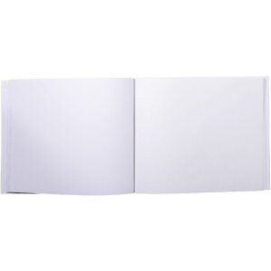 Exacompta 60232E Schraubalbum 40 weiße Seiten Ringflower Design Weiß