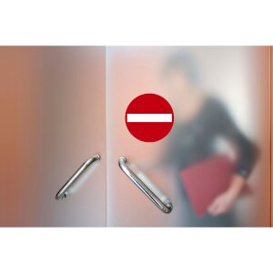 Exacompta Schild Verbotene Richtung 20 cm