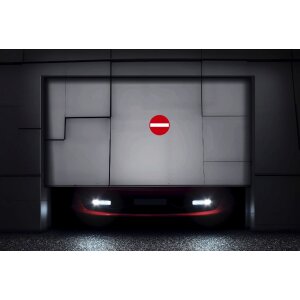 Exacompta Schild Verbotene Richtung 20 cm