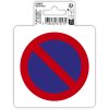 Exacompta 67057E Semn autocolant de interzicere a parcării 10x10 cm roșu PVC