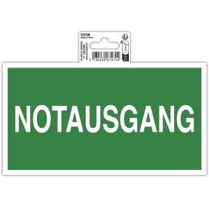 Exacompta 67070B Semn de ieșire de urgență autoadeziv...