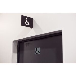 Exacompta semn autoadeziv Acces fără bariere 7.5x7.5cm